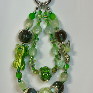Green Dragon Phone Charm